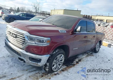 2023 Ram 1500 Limited Longhorn 4X4 5'7 Box из США, поврежденный, VIN 1C6SRFKT2PN646976